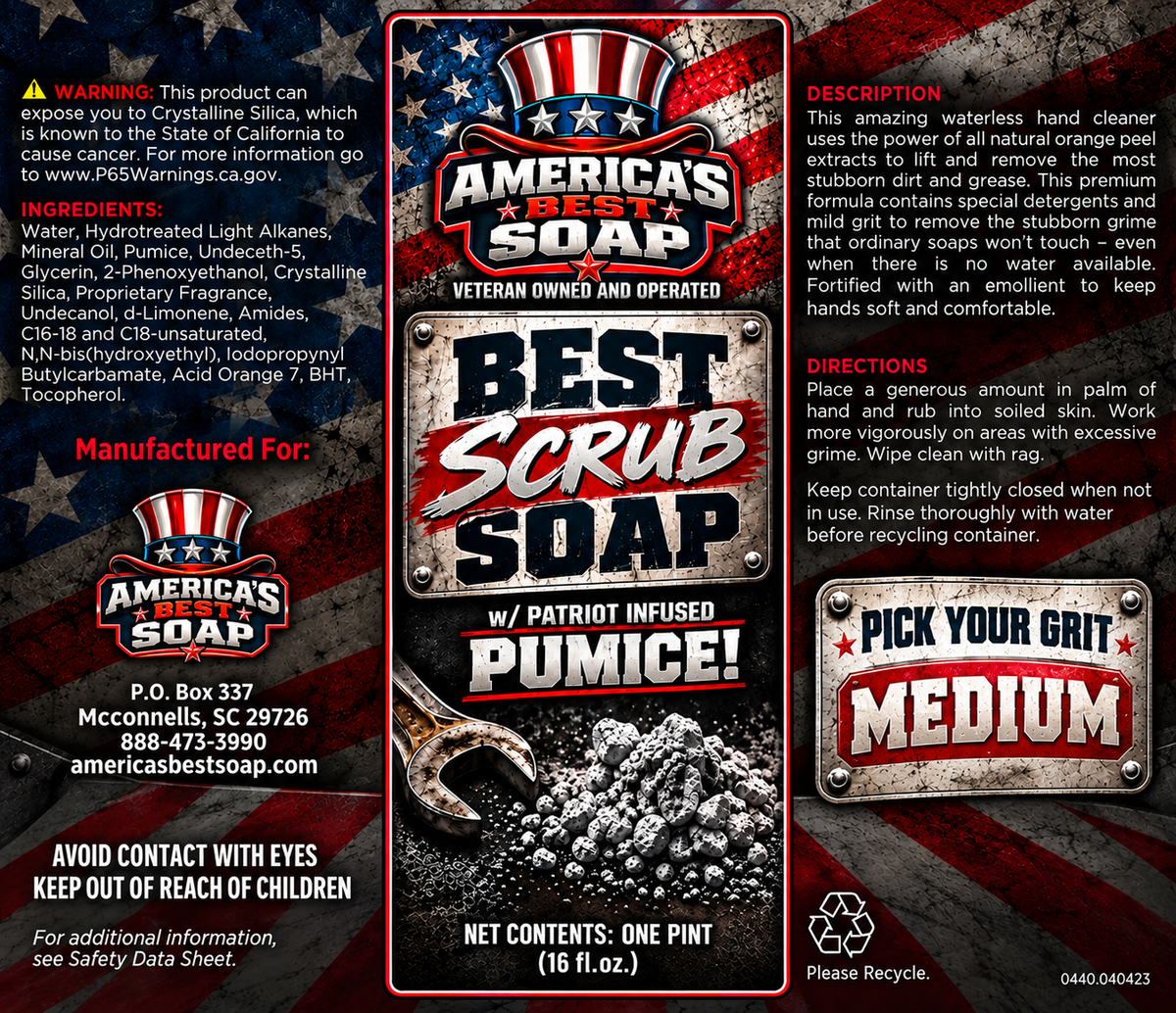 Americas Best Scrub Soap