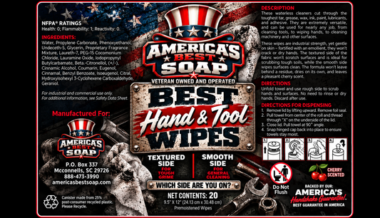 Best Hand and Tool Wipes